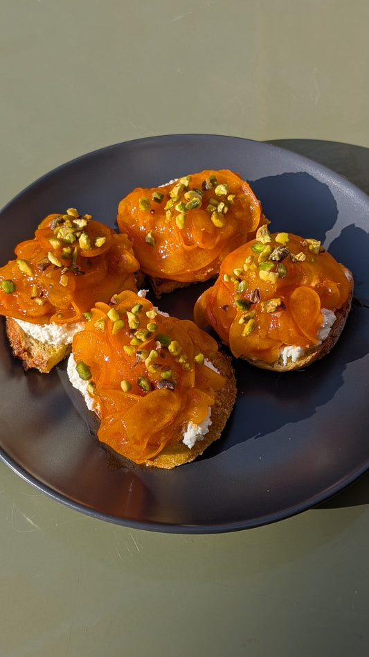 Bouchées Kaki - Harissa - Ricotta
