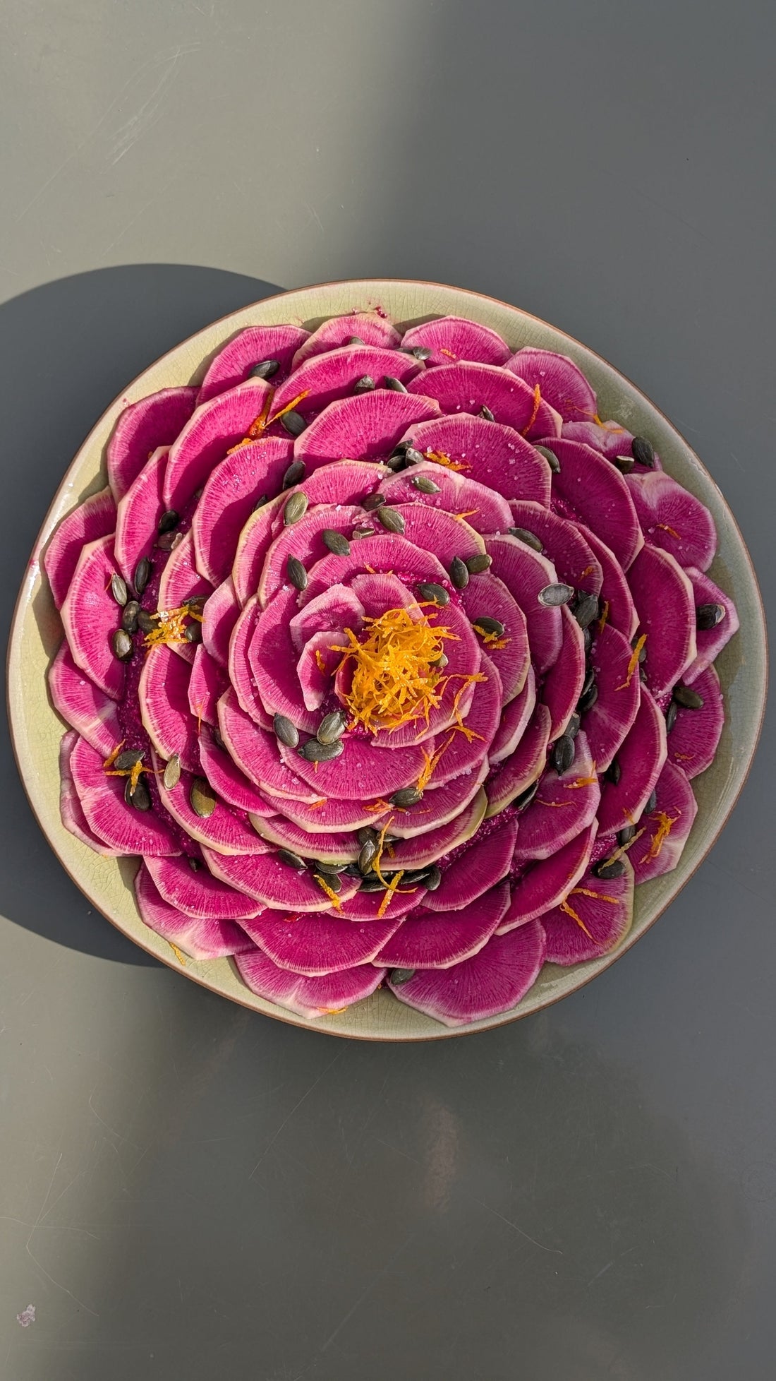 Crème de Betterave à l'Orange