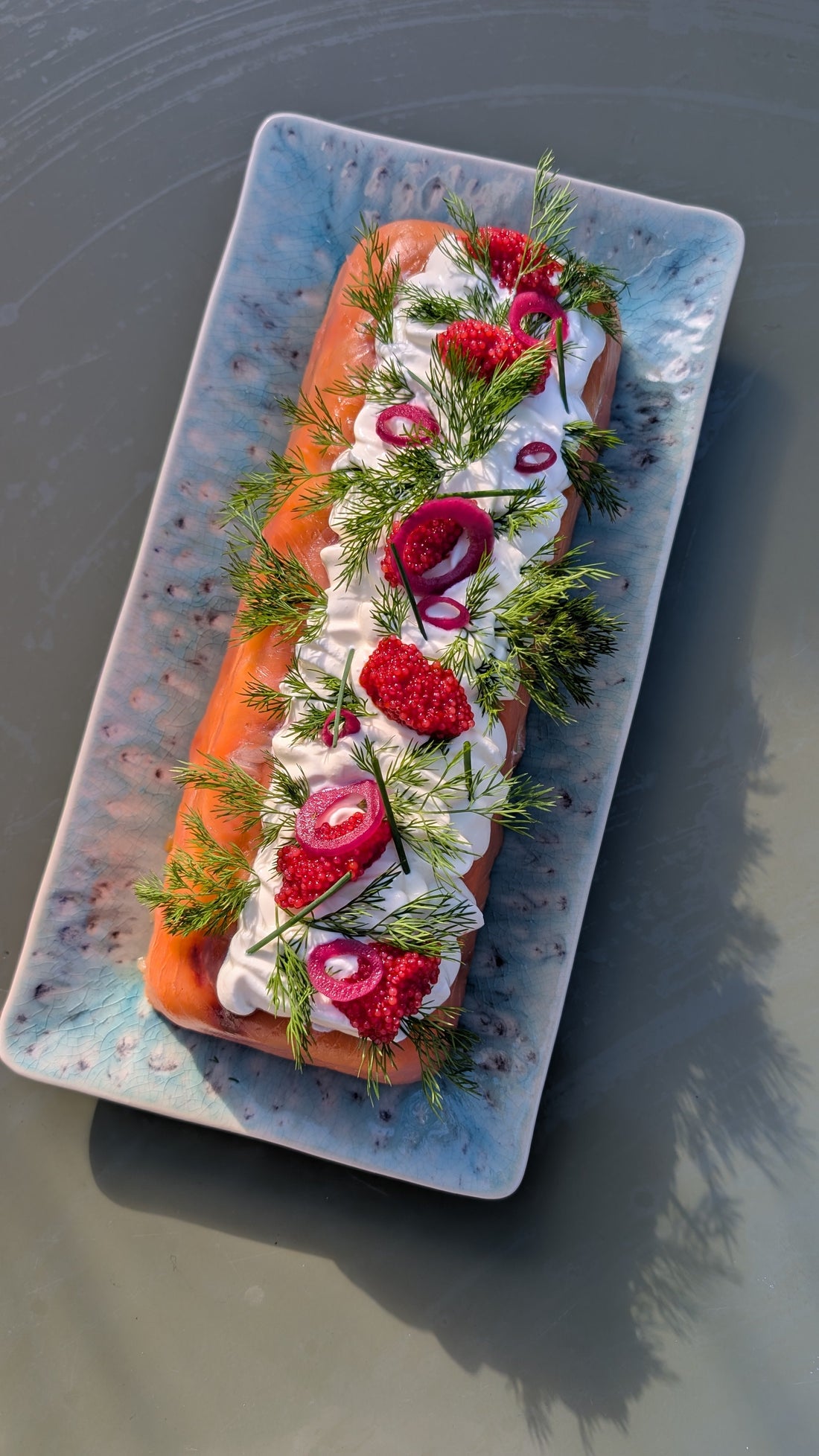 Bûche Apéritive au Saumon Fumé