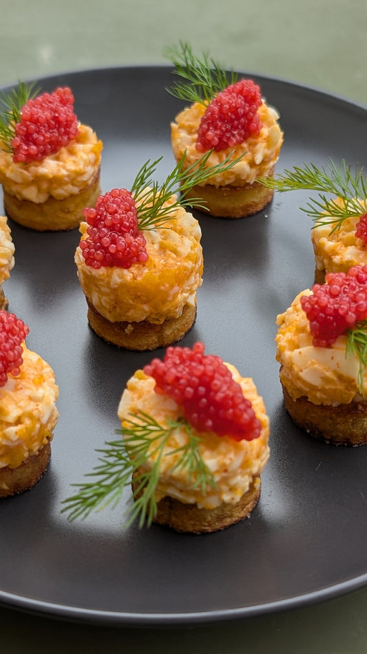 Bouchées Pommes de Terre - Œufs Mayonnaise - Œufs de Lompe