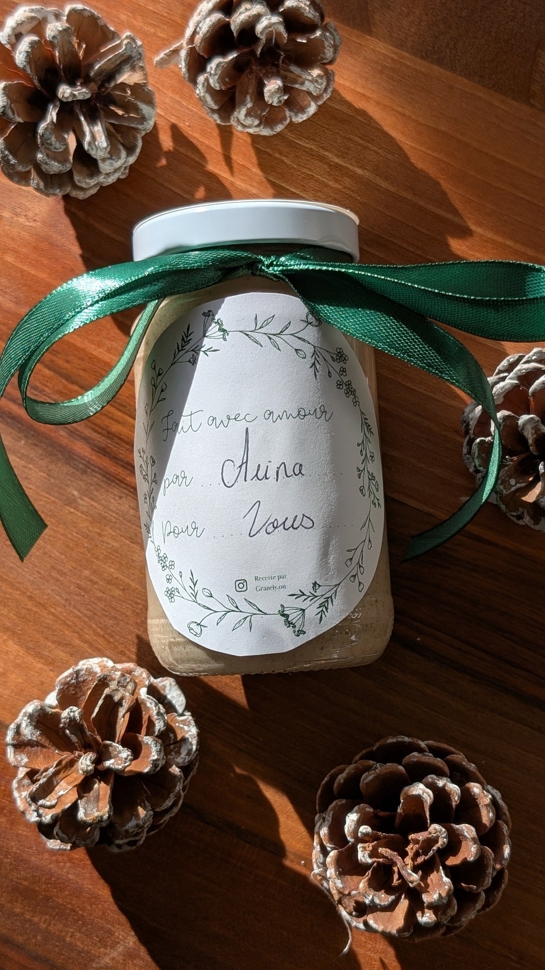 Miel fouetté aux épices